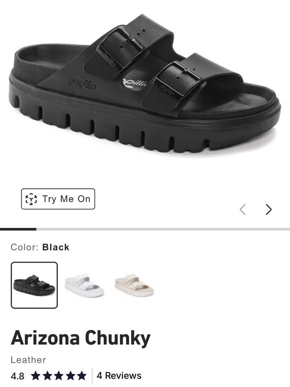 Papillio Arizona by Birkenstock size 8